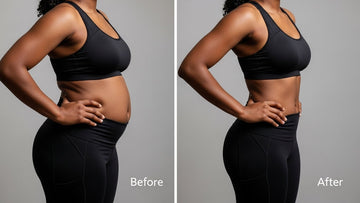 Image showing weight loss transformation with GLP-1 drugs