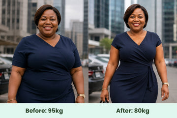 image of a postpartum mum who used tizaro to lose 15kg 