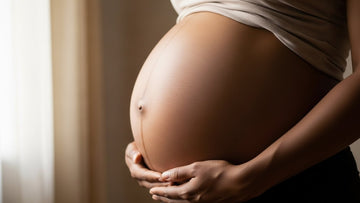 photo showing a pregnant woman