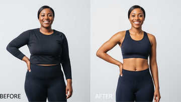 Before-and-after comparison of weight loss results using Wegovy vs Ozempic