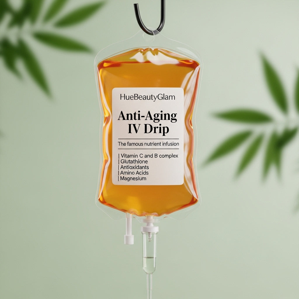 Image showing HueBeautyGlam's Anti-Aging IV Drip