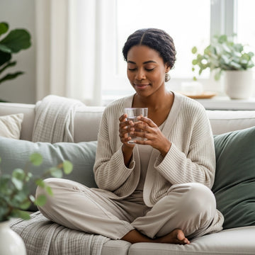 Image showing a woman relaxing at a wellness clinic