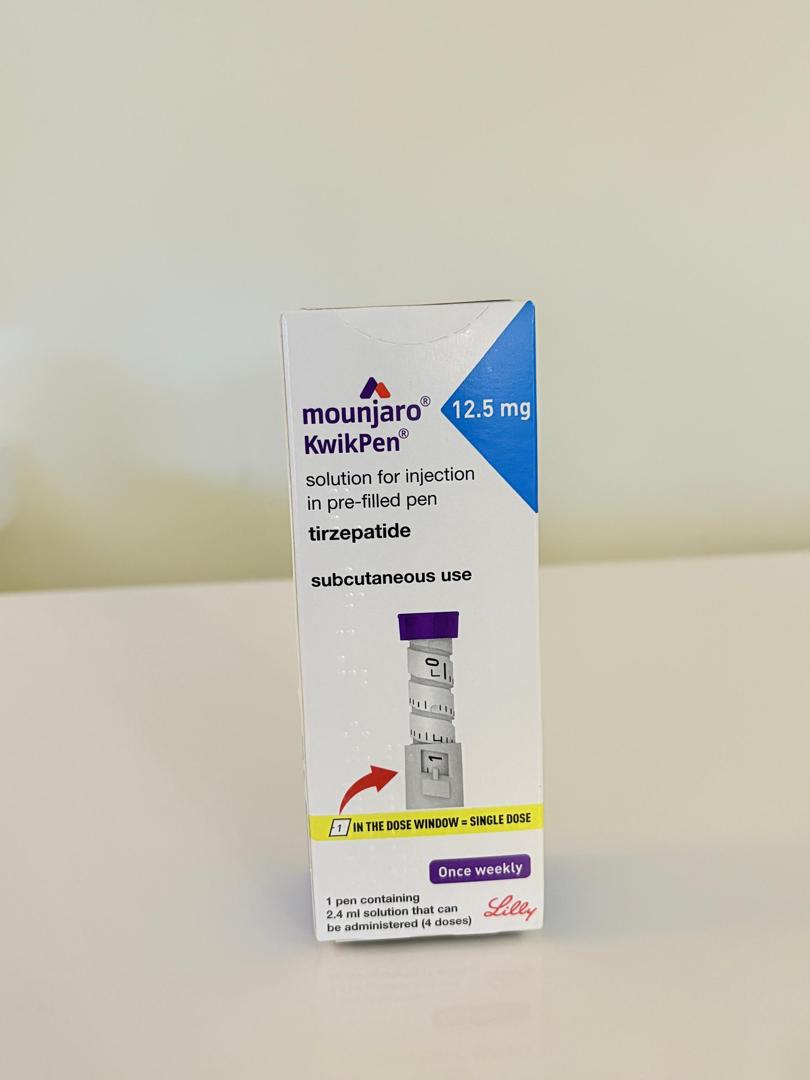 Image showing Mounjaro 12.5mg KwikPen for weight loss