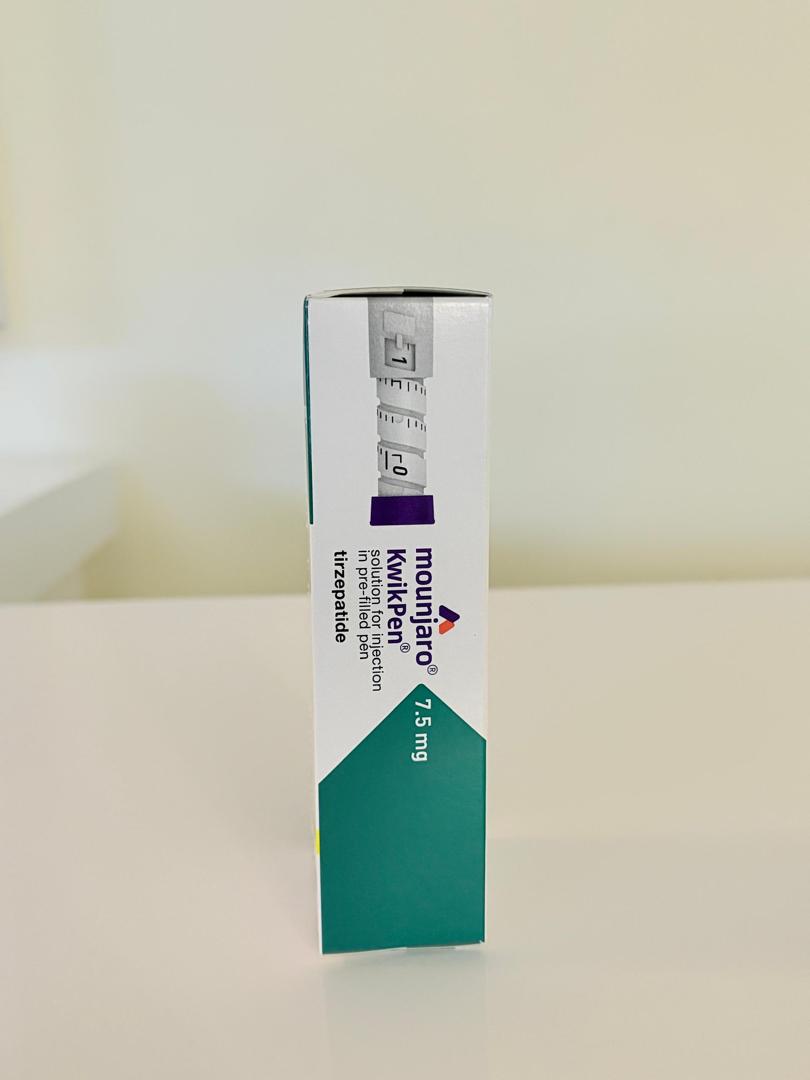 Image showing Mounjaro 7.5mg KwikPen for weight loss 