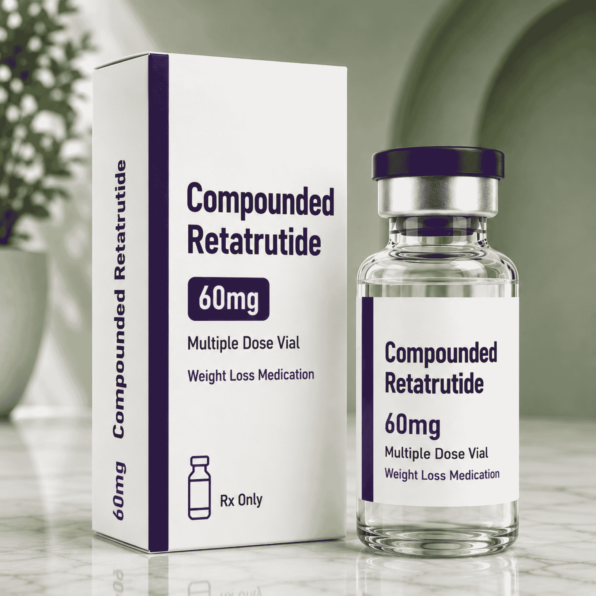 Image showng 60mg compounded retatrutide